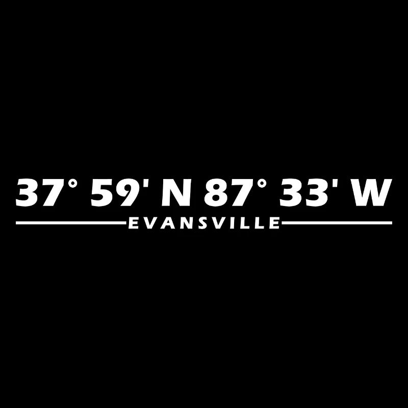 Evansville Coordinates