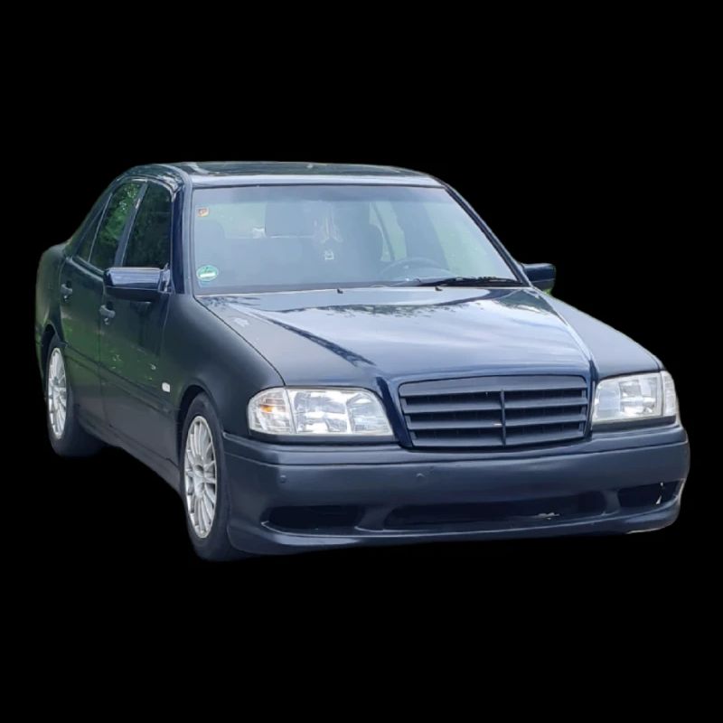 Dunkle Limousine Silhouette