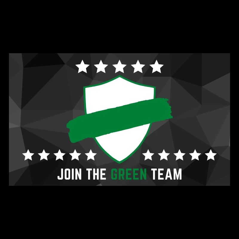 JOIN THE GREEN TEAM