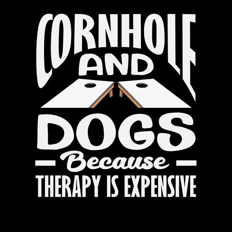 Cornhole Und Hunde Liebhaber Spaß