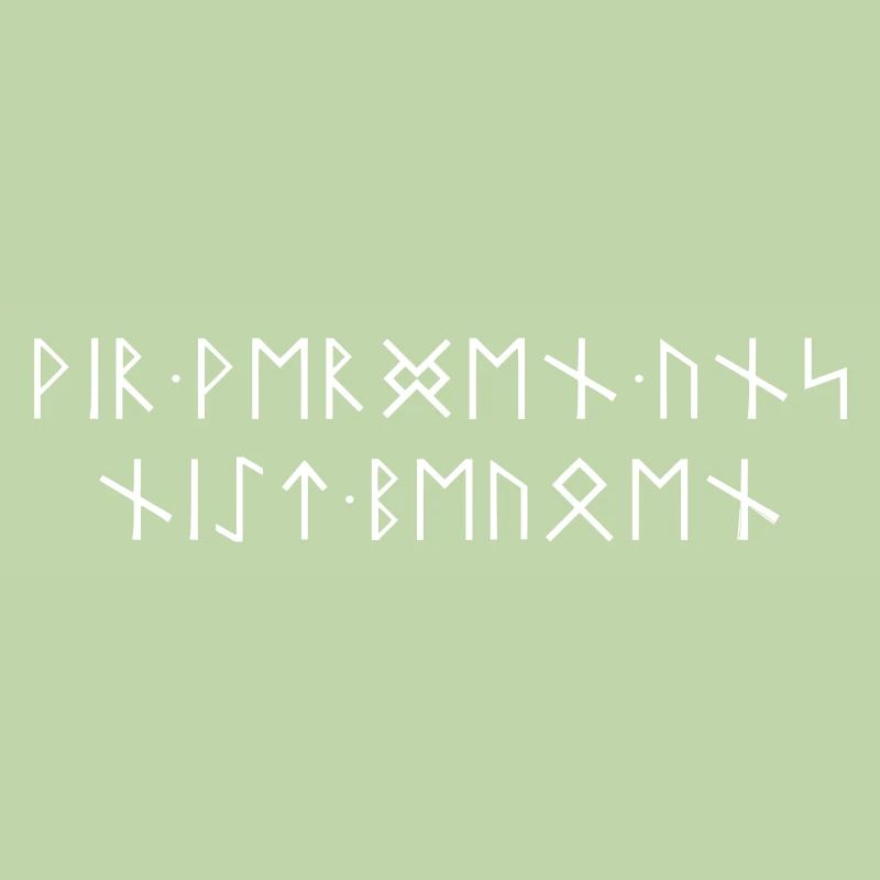 We will not bow to runic script Teutons