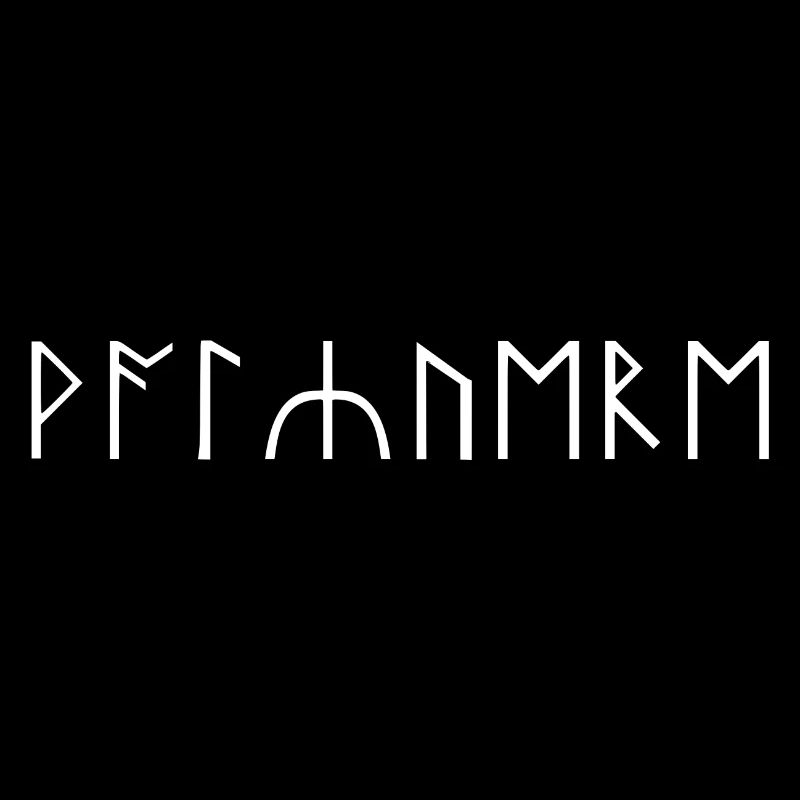 Valkyrie runes font Germanic Vikings Celts