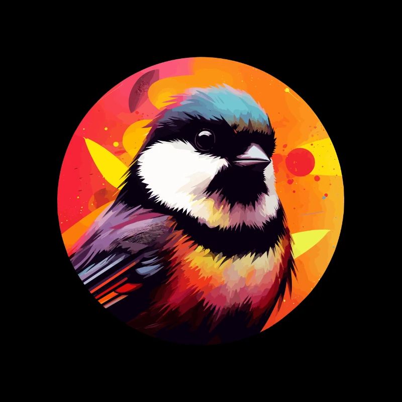 Chickadee bird