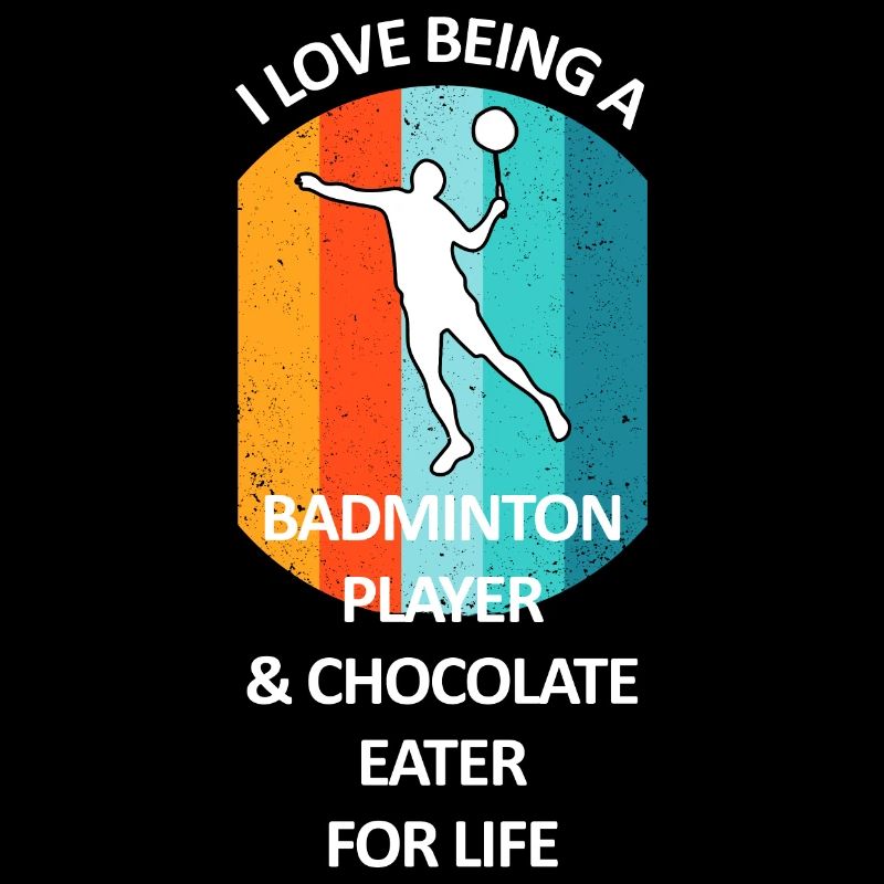 Badminton Badminton Badminton Player Chocolat