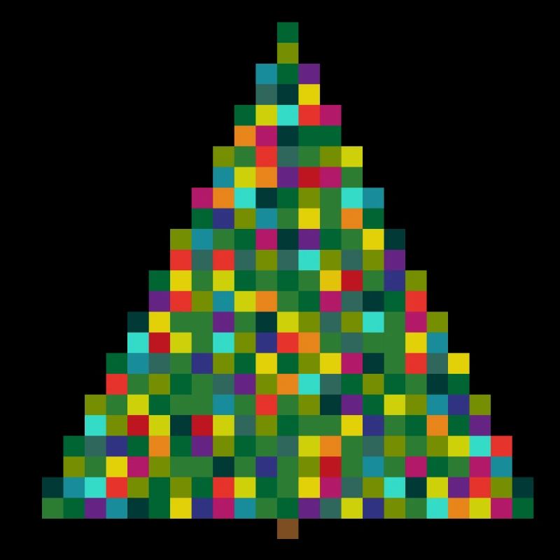 X MAS TREE - Pixel