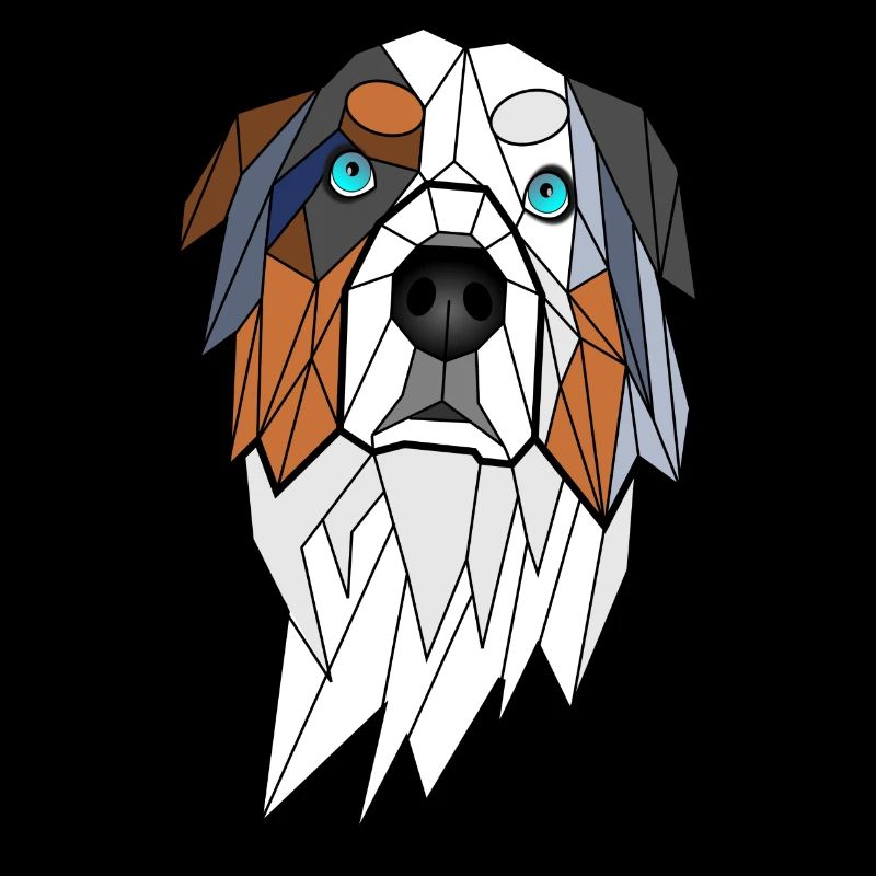 Australischer geometrischer Schäferhund