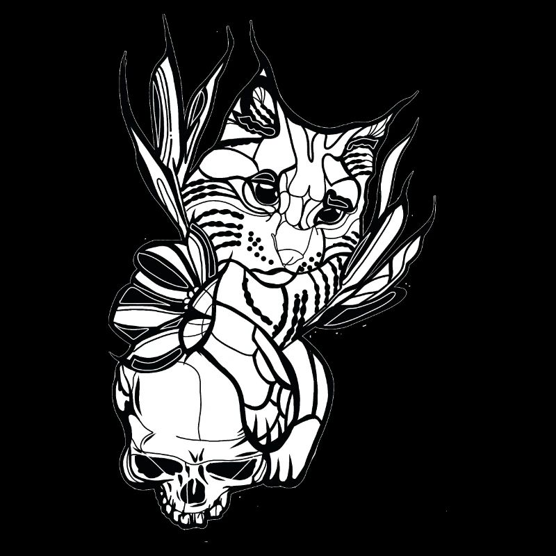 Crâne // Chat