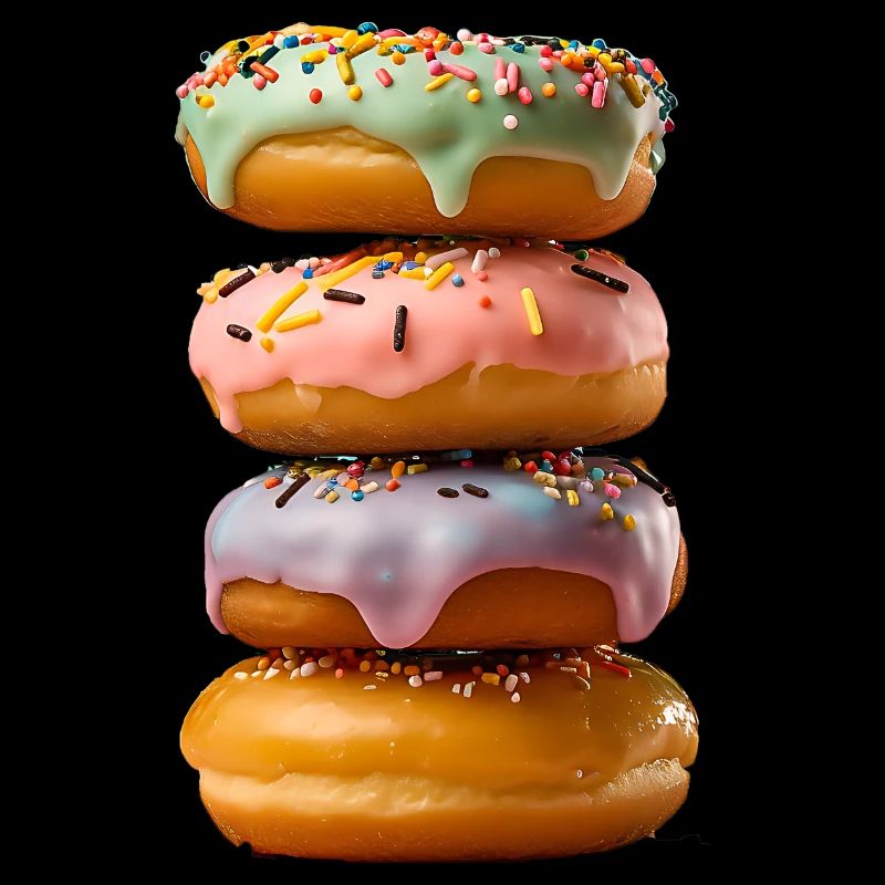 Saftige Donuts