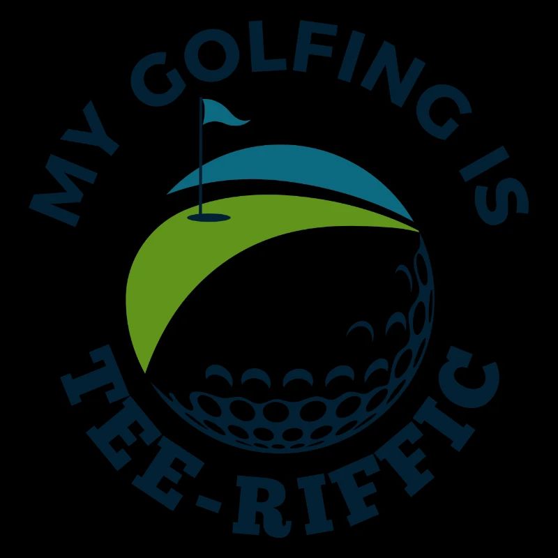 Golf Tee-Riffic Lover Funny Golfing
