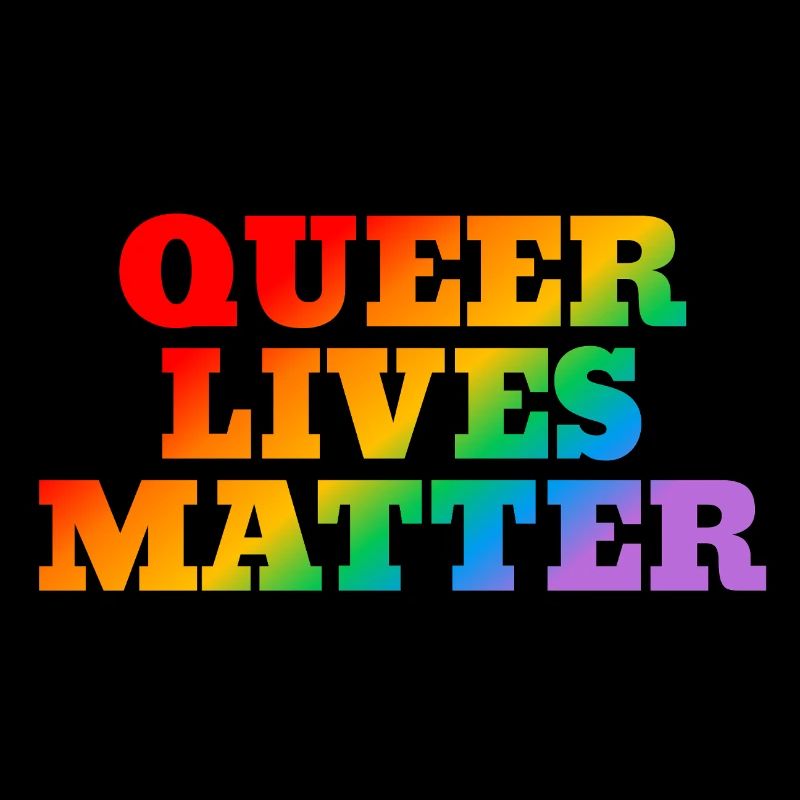 Queere Leben sind wichtig LGBT Pride schwul Regenbogen