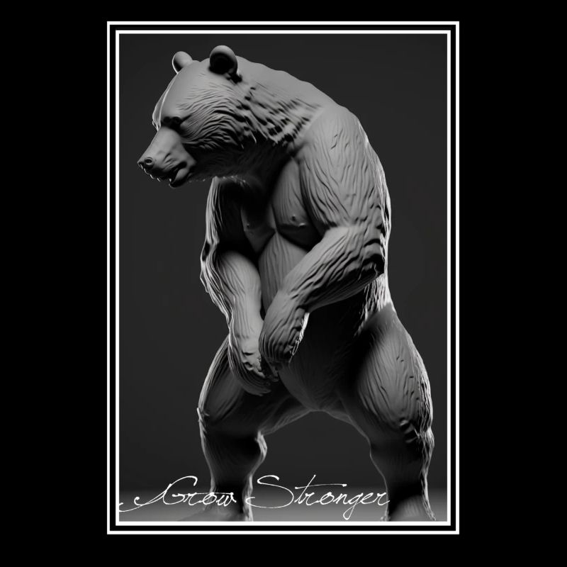 Grow Stronger - 3D Render
