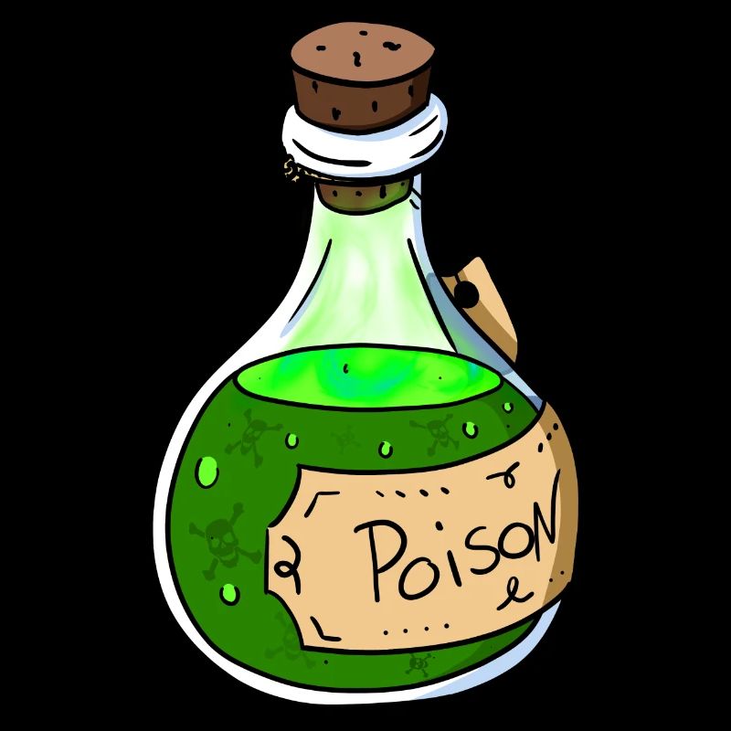 Bouteille de poison