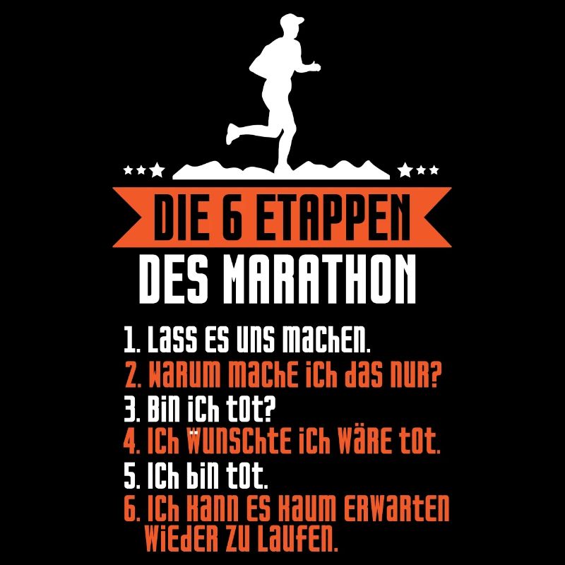 Etappen des Marathon