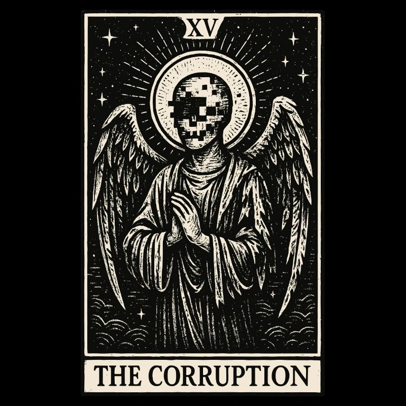 Tarot-Datenhortung: Der Engel der Verderbnis