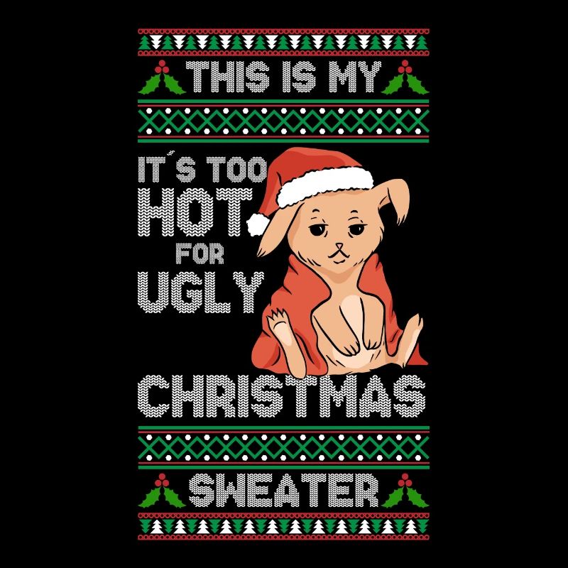 C'est mon motif de Noël trop chaud