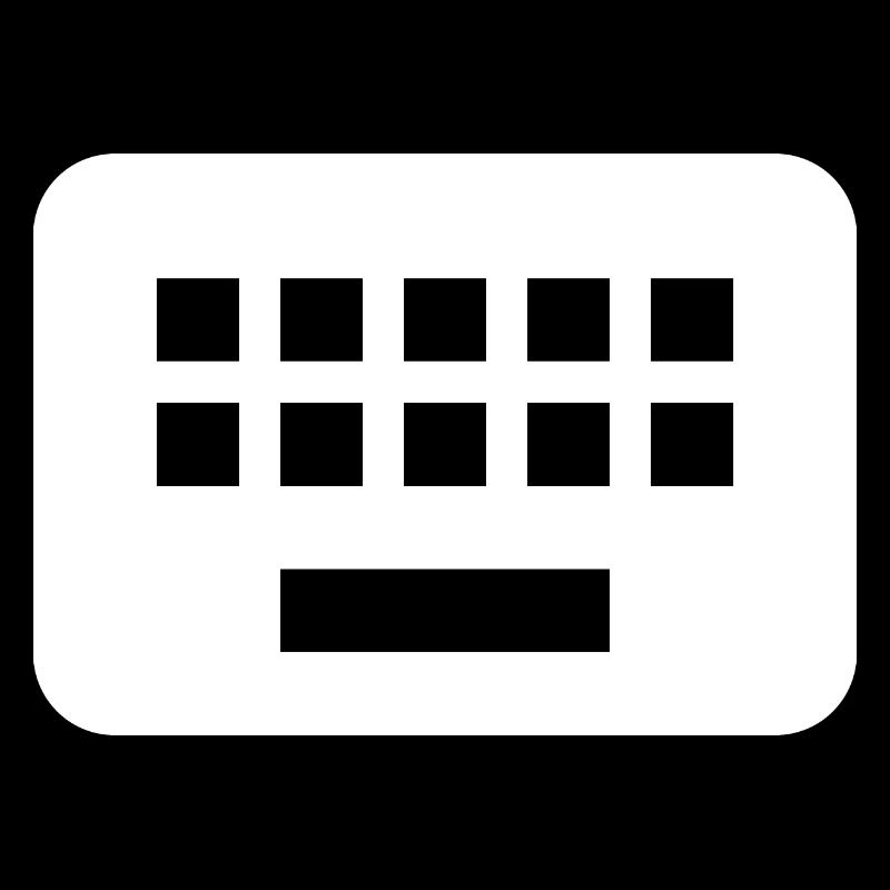 Tastatur | Weiß | Geschenkidee