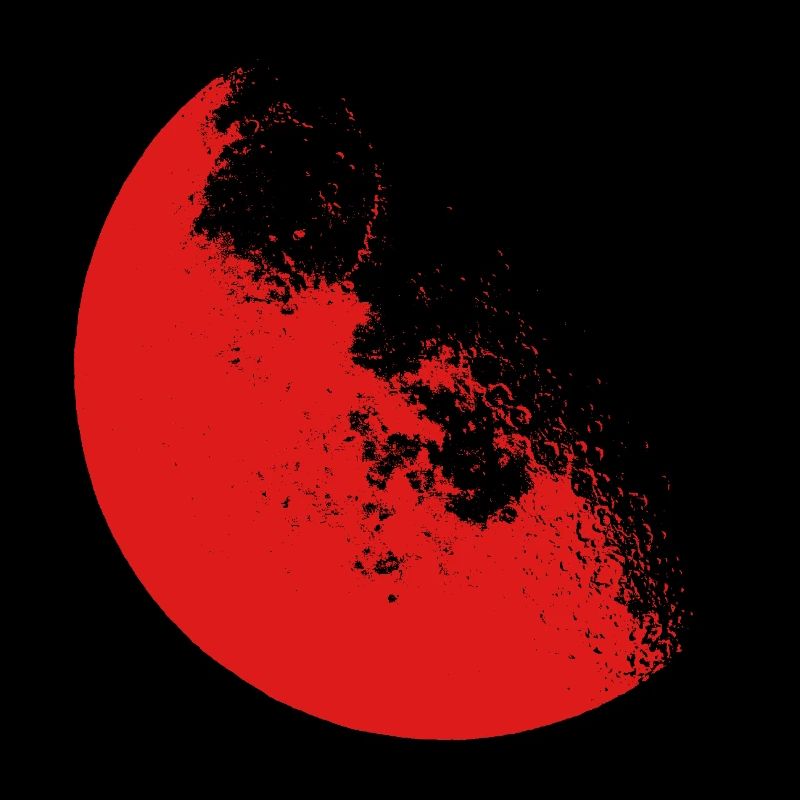 Moon red