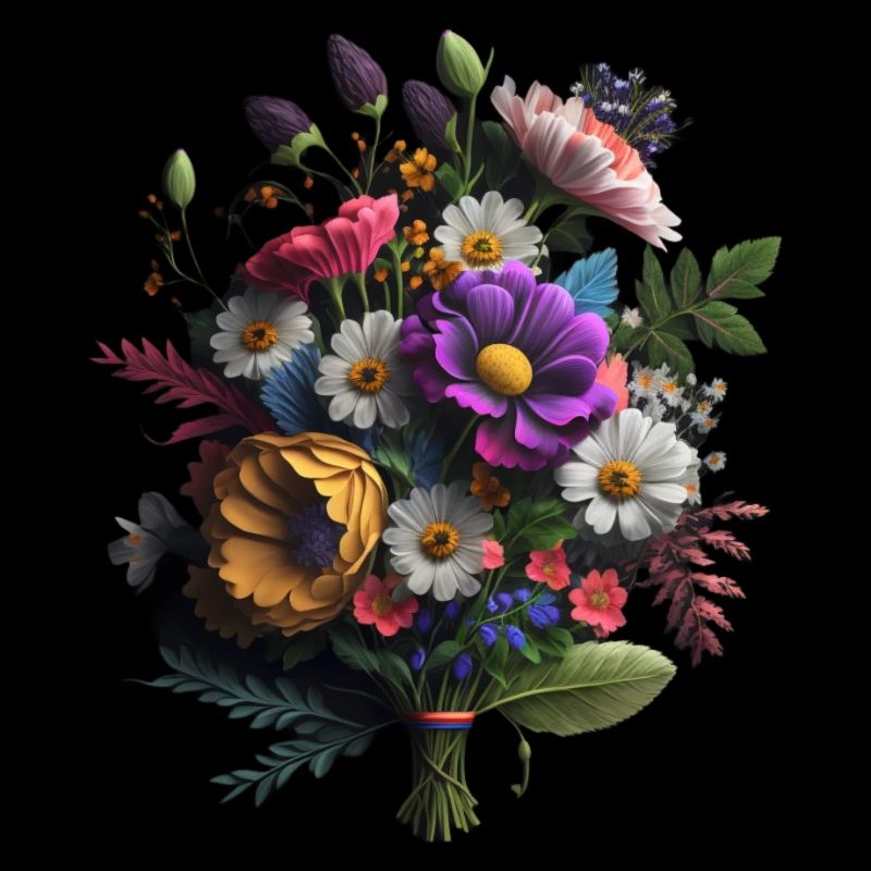 BOUQUET DE FLEURS - PRINTEMPS