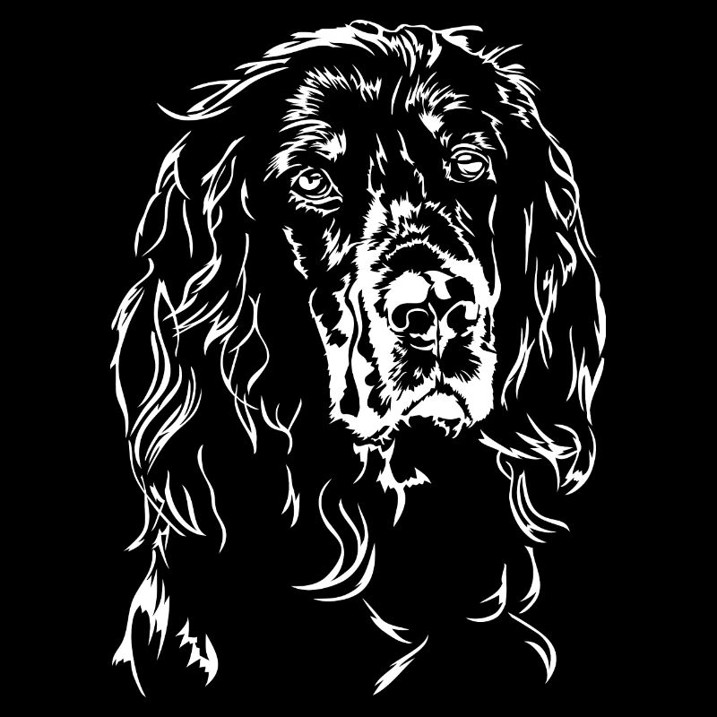 GORDON SETTER Portrait Wilsigns