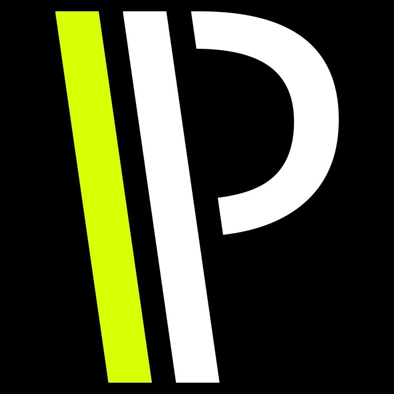 Logo PP 2P IP LP Vektor Zweifarbig