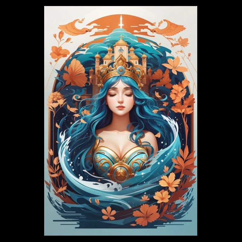 Amphitrite déesse de la mer