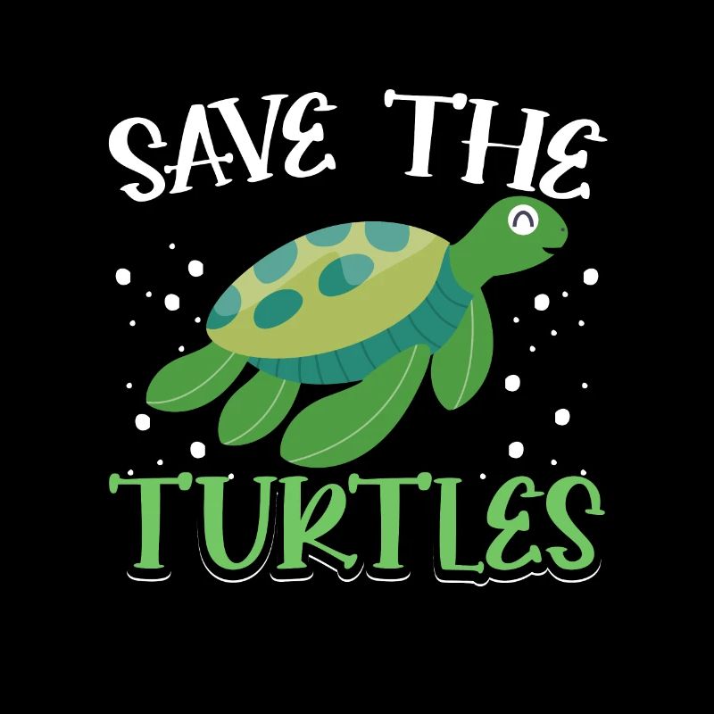 Save The Turtles Earthday Mignonne Turtle