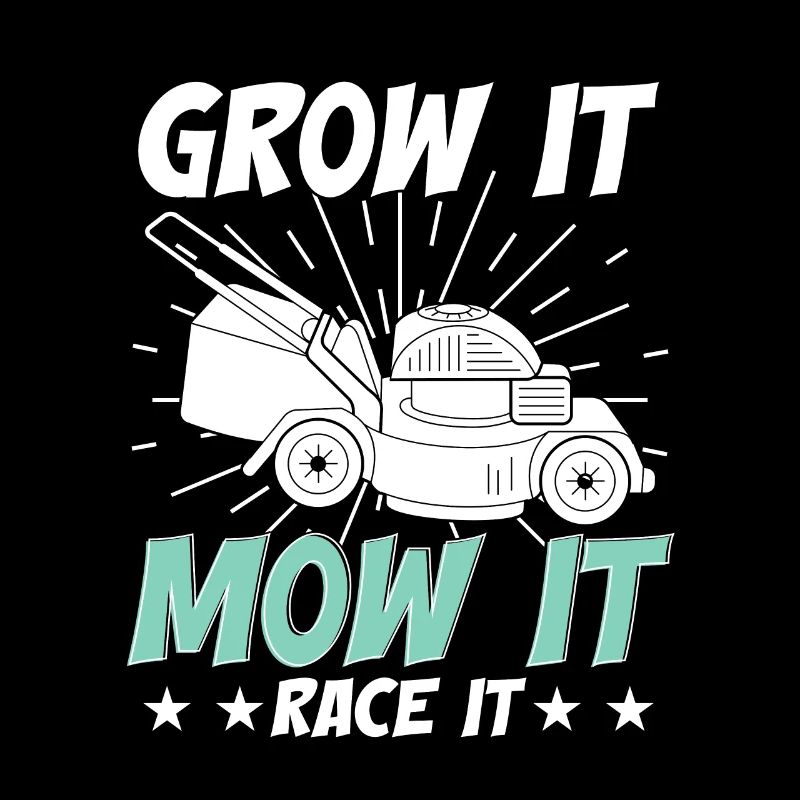 Grow It Mow It Race It Course de tondeuse à gazon