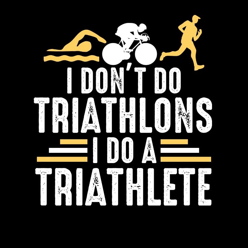 Je ne fais pas de triathlon, je fais du triathlète