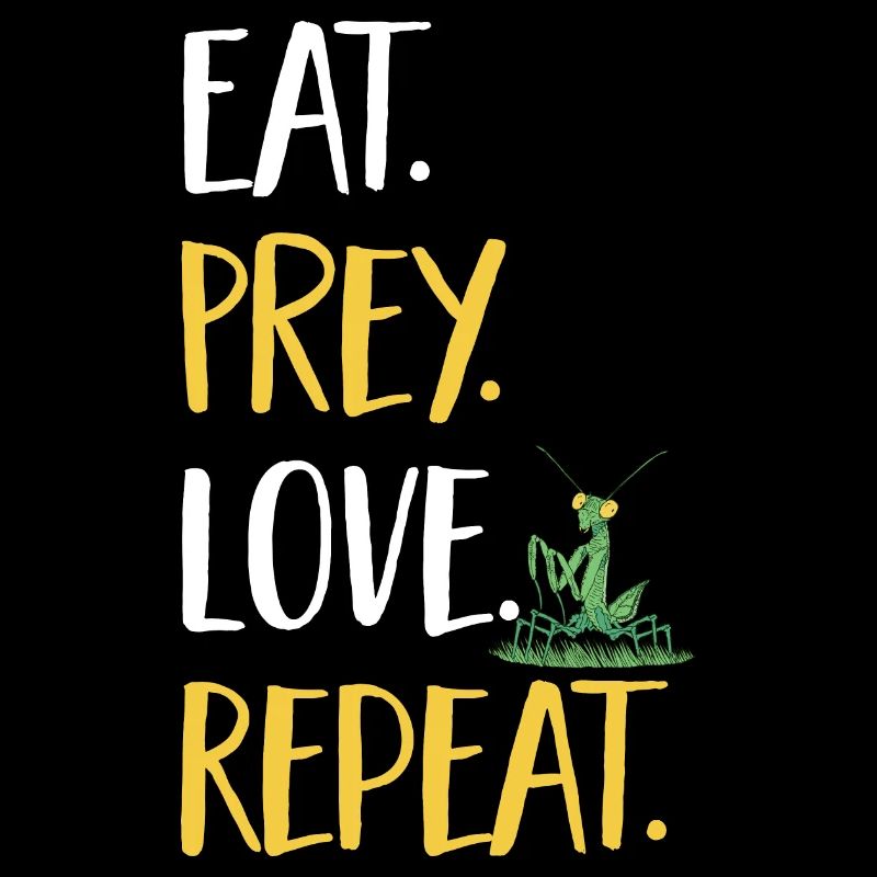 Praying mantis, insect collector, entomologist