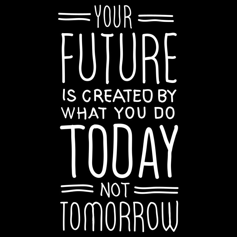Your Future Is Created By What You Do Today