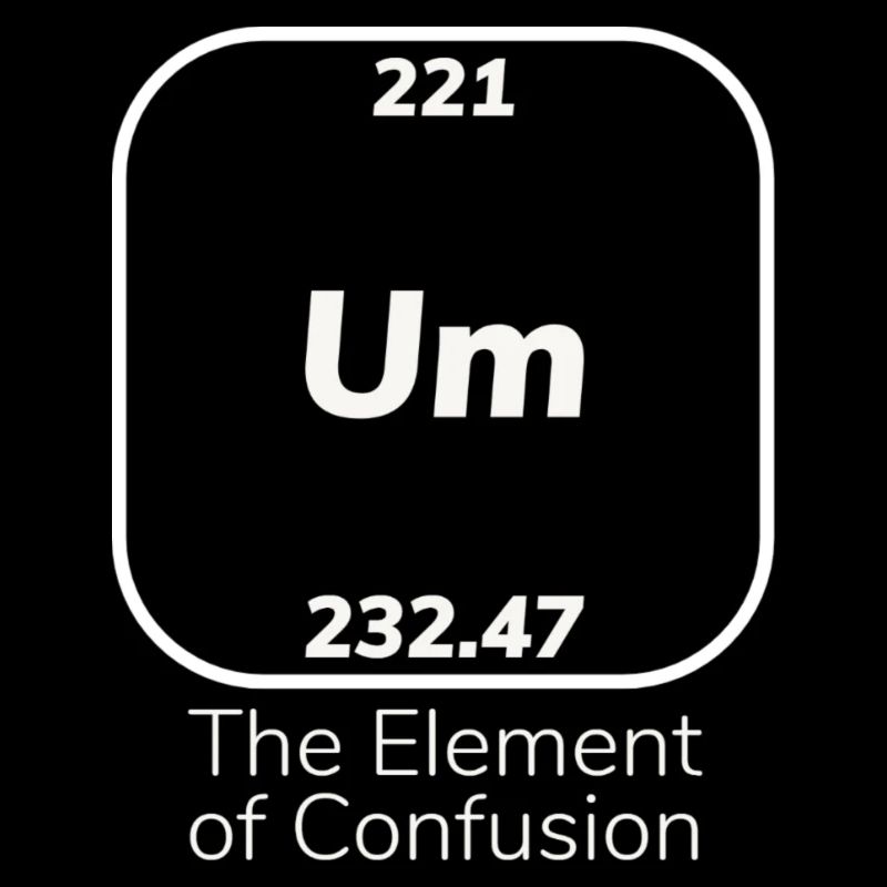 Um élément de confusion