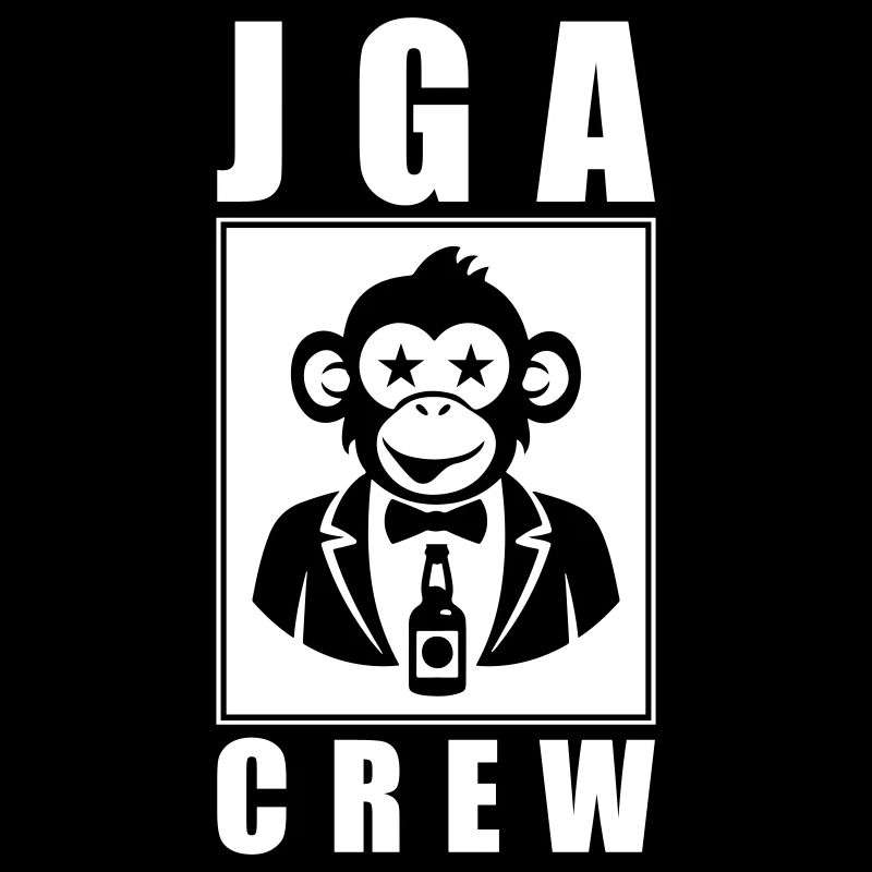 JGA Crew Affe Junggesellenabschied