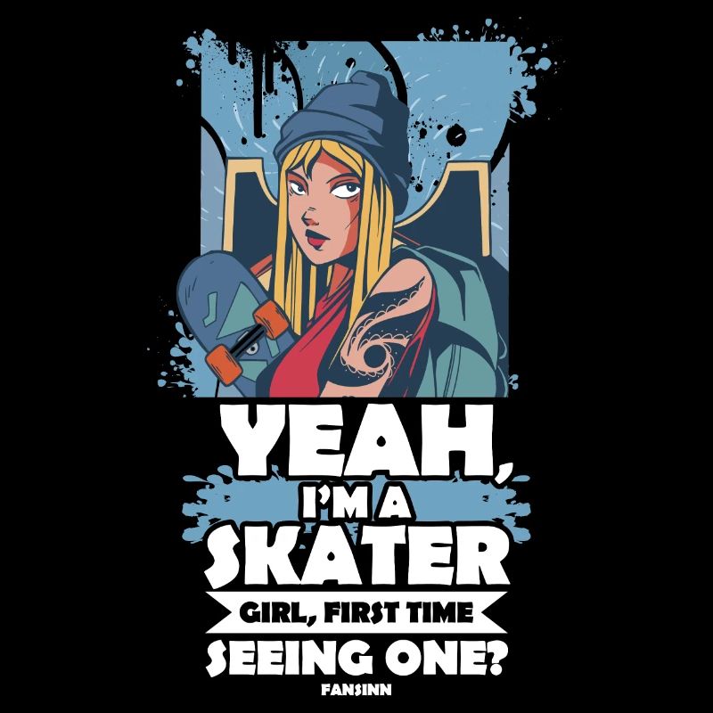 Skateboard Halfpipe Mädchen Geschenk