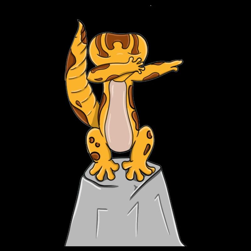 Leopard Gecko Dabbing