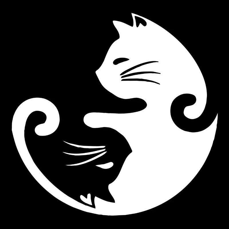Yin Yang Cat (Hell)