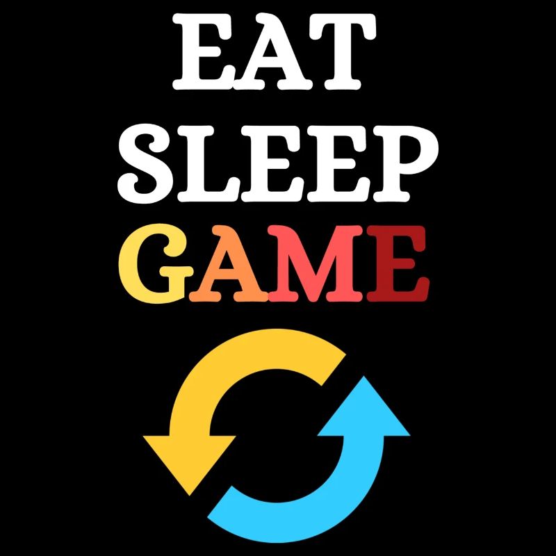 MANGEZ LE JEU DE SOMMEIL RÉPÉTER