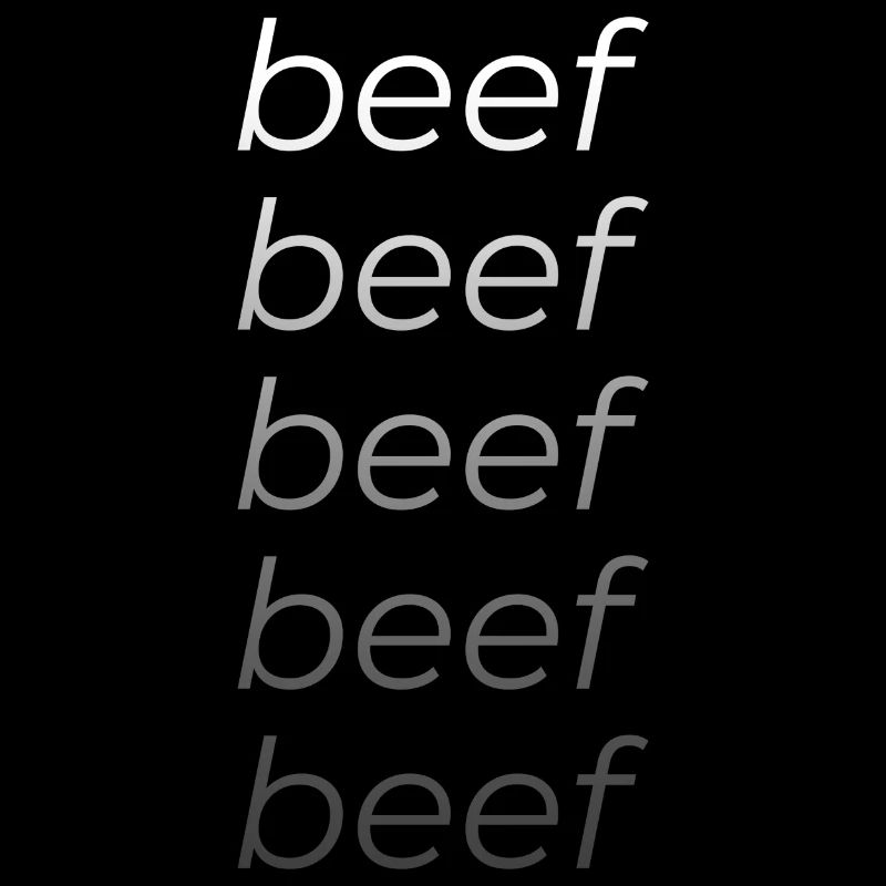 du bœuf