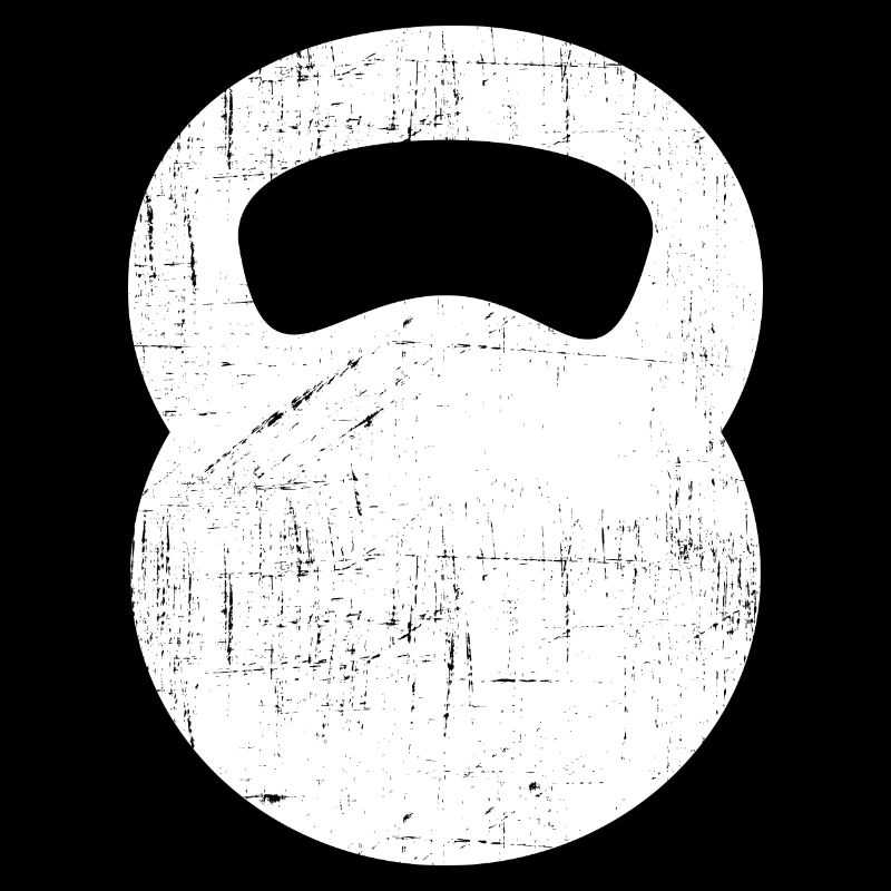 Kettlebell Distressed Style