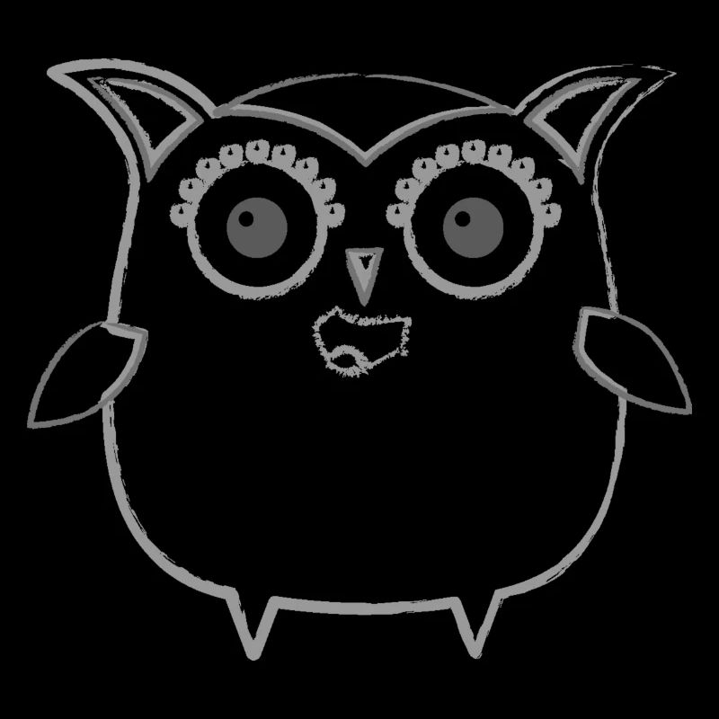 owl,drawing,pencil,comic