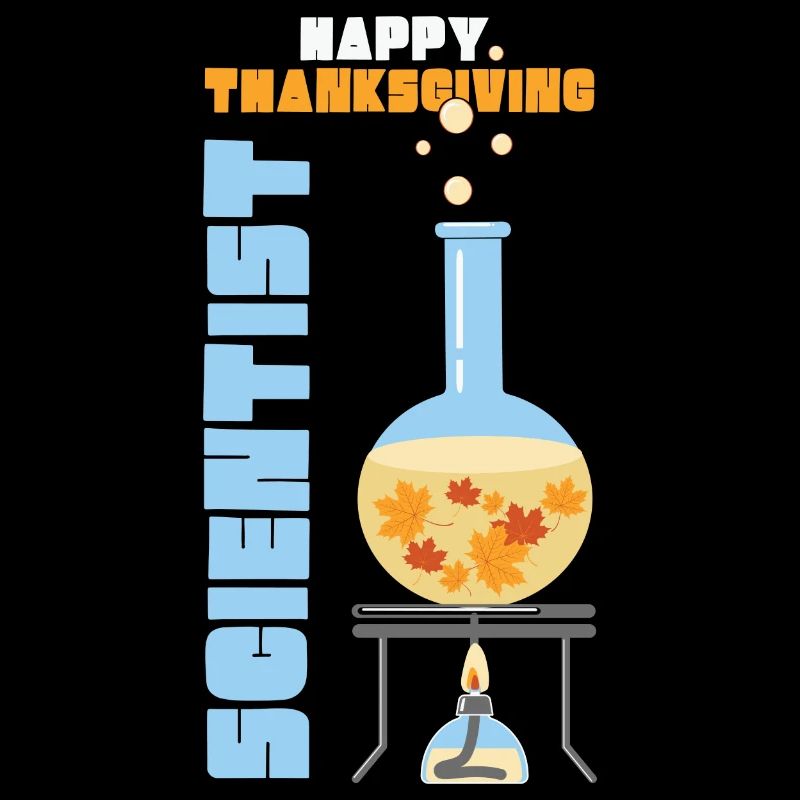 Joyeux Thanksgiving Scientist Fall