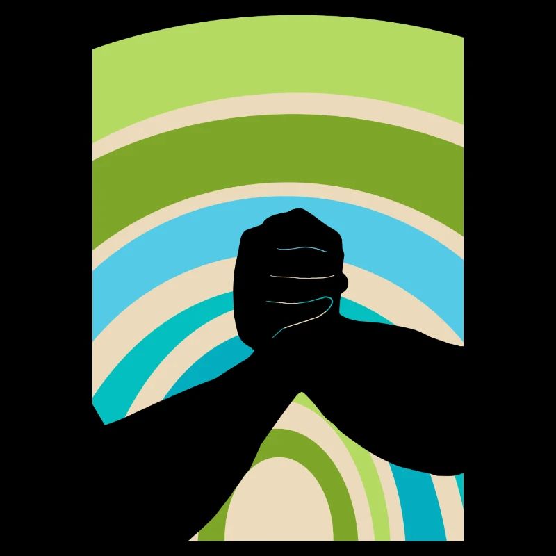 Strong man biceps