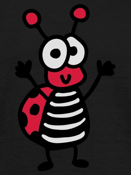 cheerful ladybug