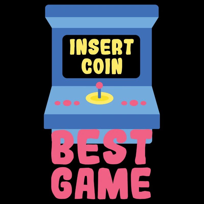 Insert Coin Arcade Game Best Game Retro