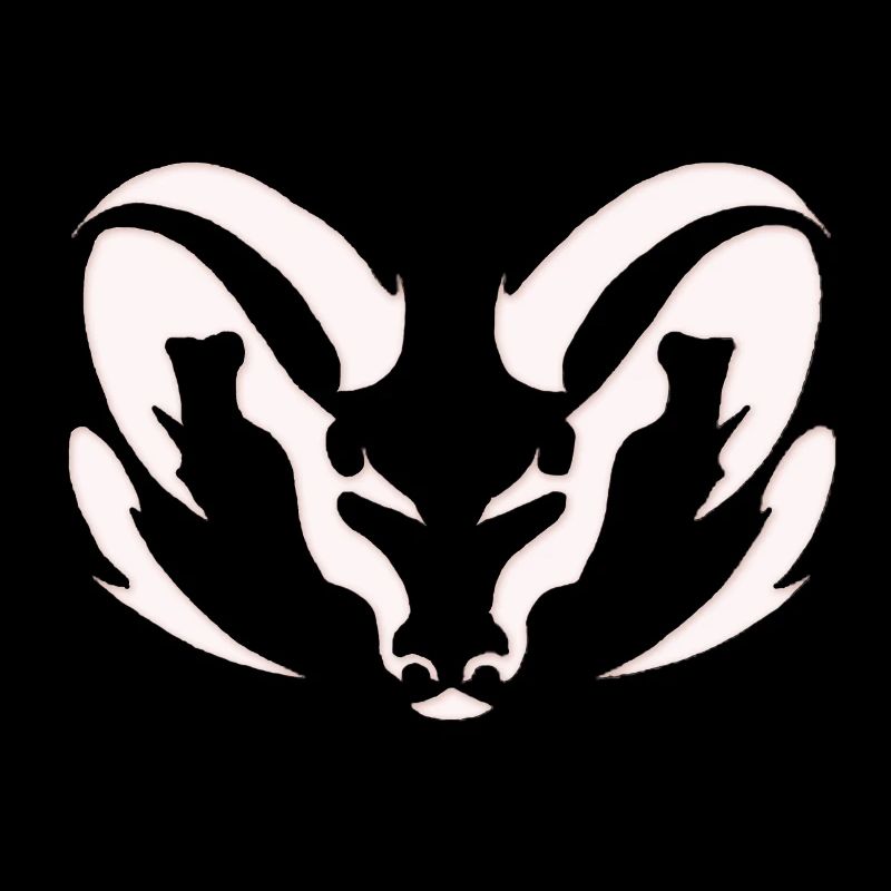 Widder weiss Sternzeichen Tattoo Geschenk