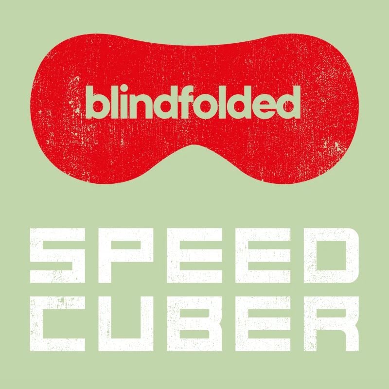 SPEEDCUBER Blindfolded. Cubing-Cube-Speedcuber