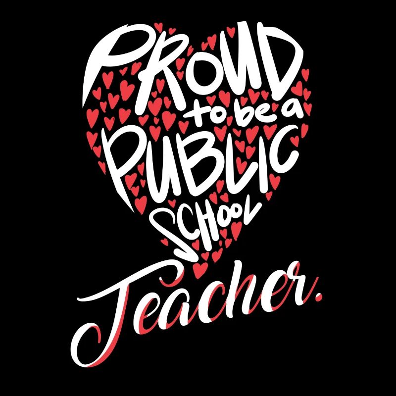Fier d'être professeur d'école publique