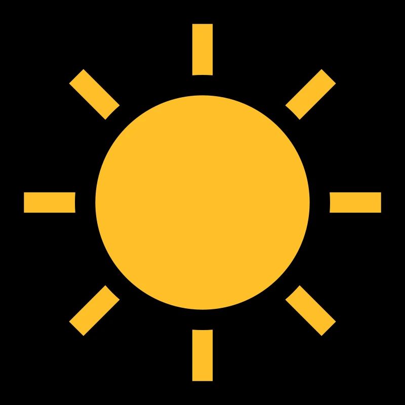 Wetter-Symbol - so
