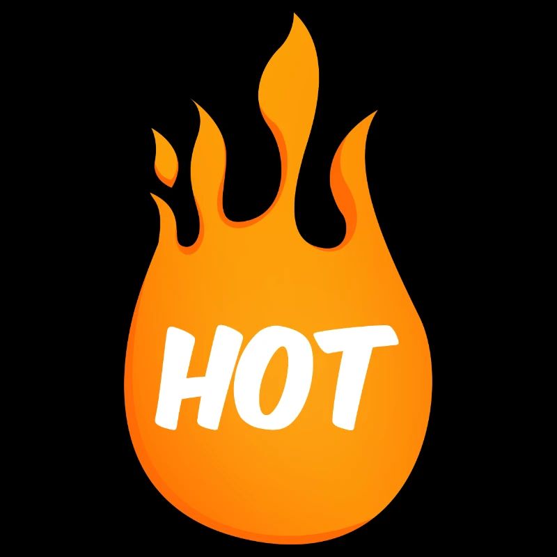 Feu allumé à chaud
