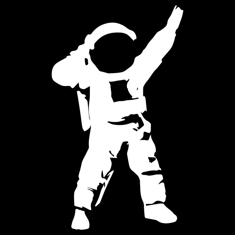 Winkender Astronaut