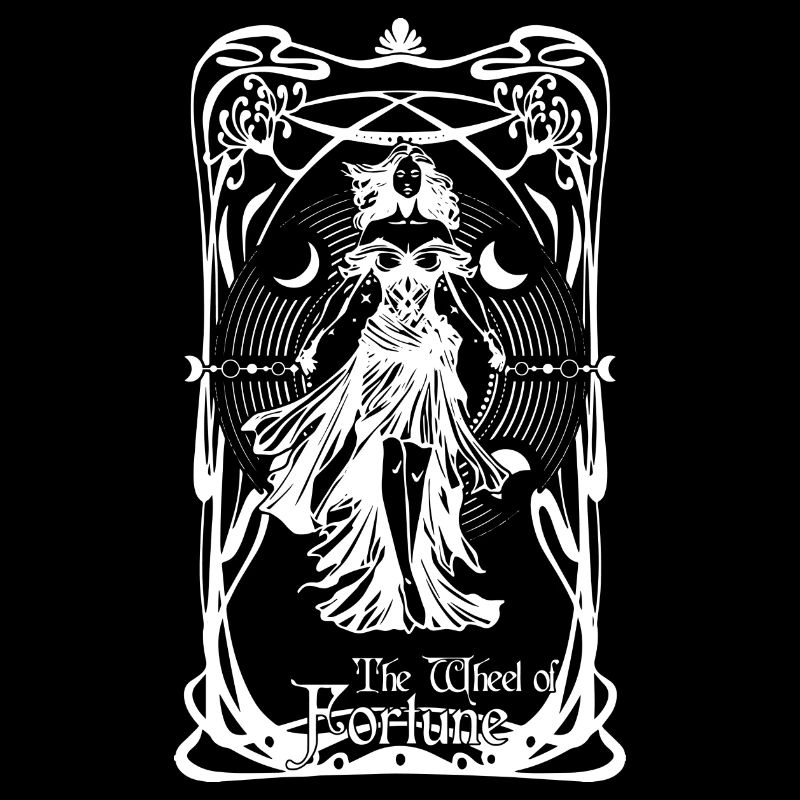 Carte tarot La roue de la fortune